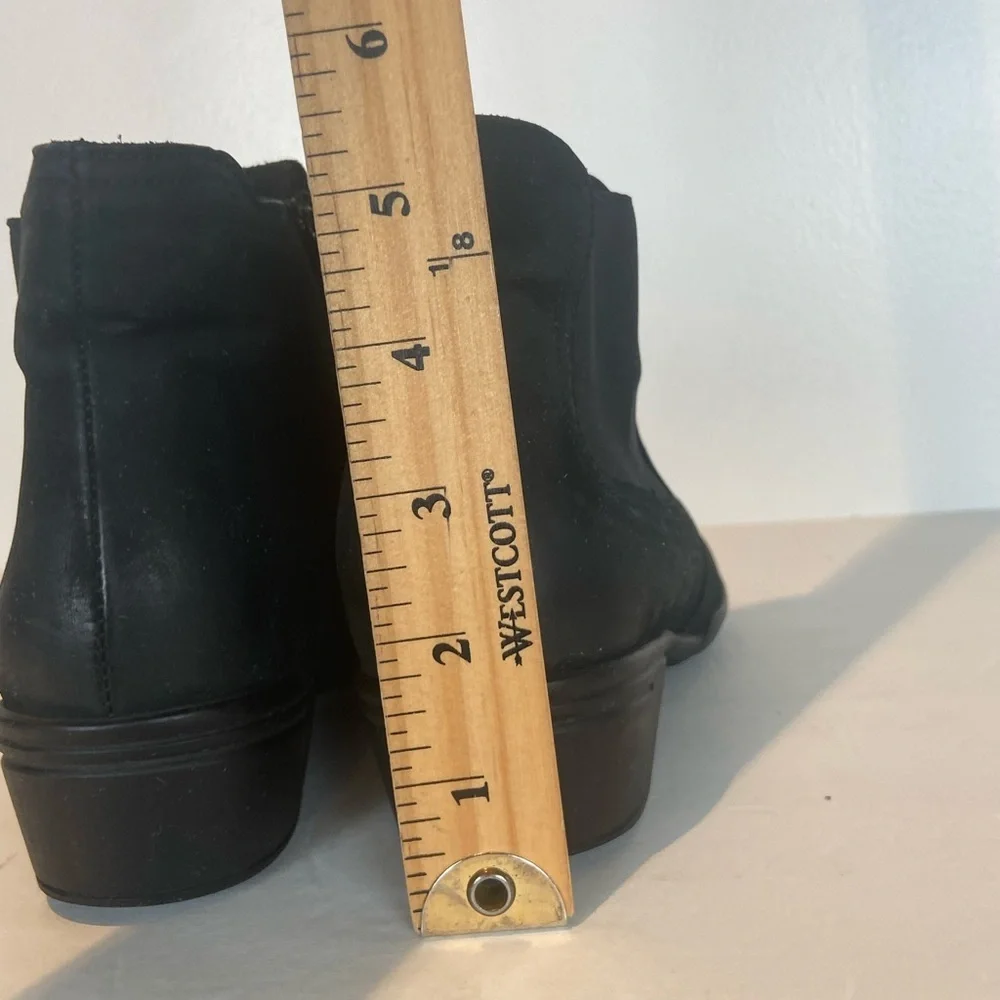 Hartjes XS Women's Ankle Boots Size UK 5 US Size 7 Suede Color Black Boho Flex